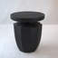 Table d'appoint d'extérieur robuste en faux terrazzo