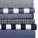 Catamaran Stripe Denim/White Handwoven Indoor/Outdoor Rug