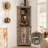 Corner Bathroom Bookshelf Cabinet with Adjustable Shelves-119235833