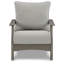 Chaise de patio avec coussins Ahumada