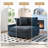 Milbrey Armchair with Cushioned Back-2119797792-2119797793
