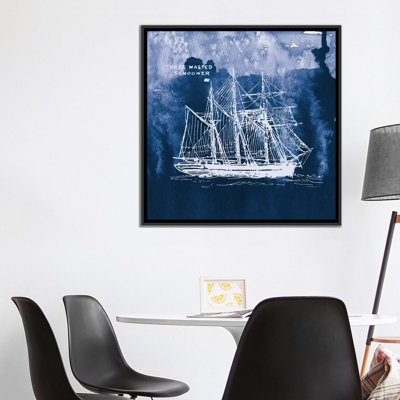 «Sailing Ships II», impression sur toile tendue