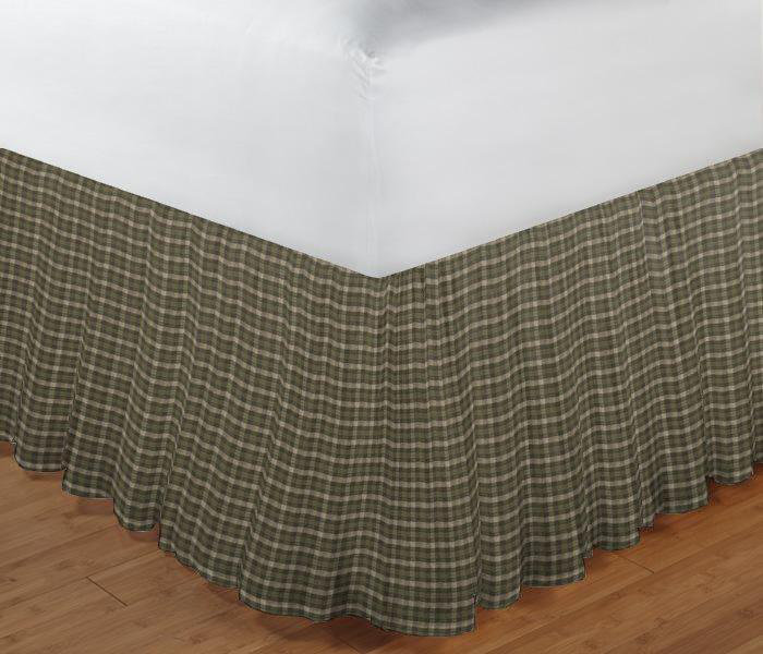 Bear Ruffled Bed Skirt, Queen