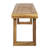 2 Natural Wood Bench - , Construction (2) Natural, Weather- Frame