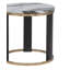 Table de bout 24 po, table d'appoint, canapé et table d'appoint