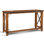 Bridgeman Pine Rectangular Solid Wood Top with Solid Wood Base Dining Table
