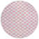 Machine Washable Indoor/Outdoor Xhevrie Pink Rug