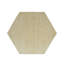 Petite table basse hexagonale MGO