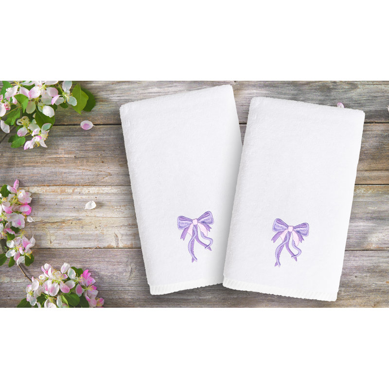  Turkish Cotton Hand Towel, Purple