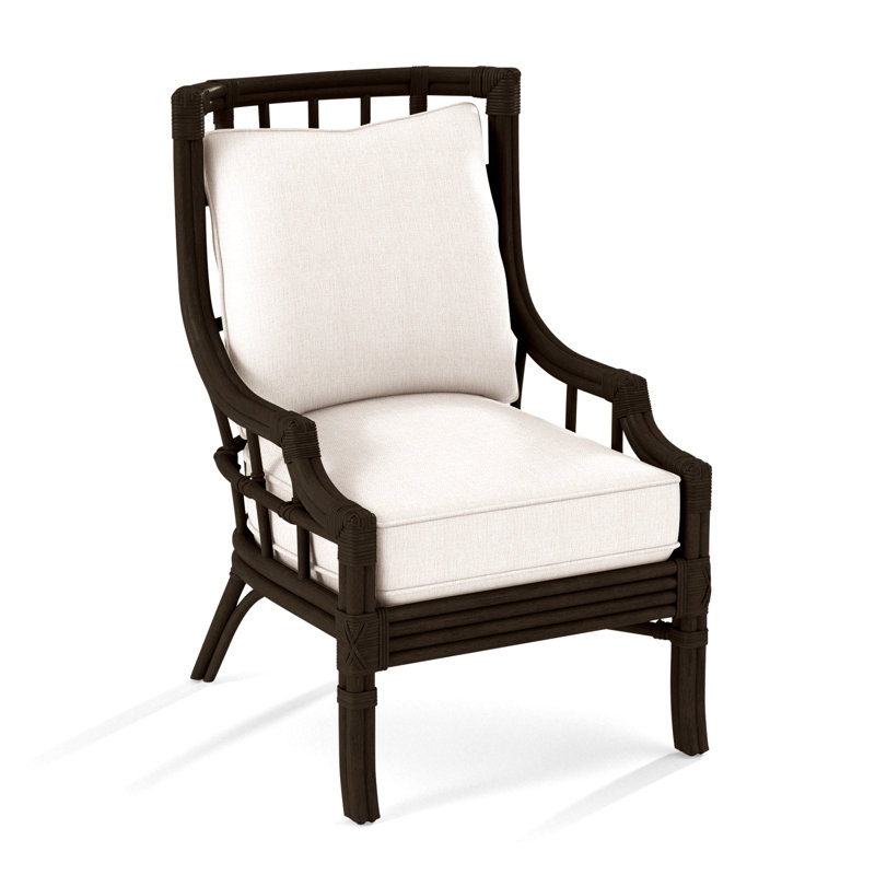 Fauteuil large 28,5 po Seville, Performance blanc sucre; 0863-91, Java