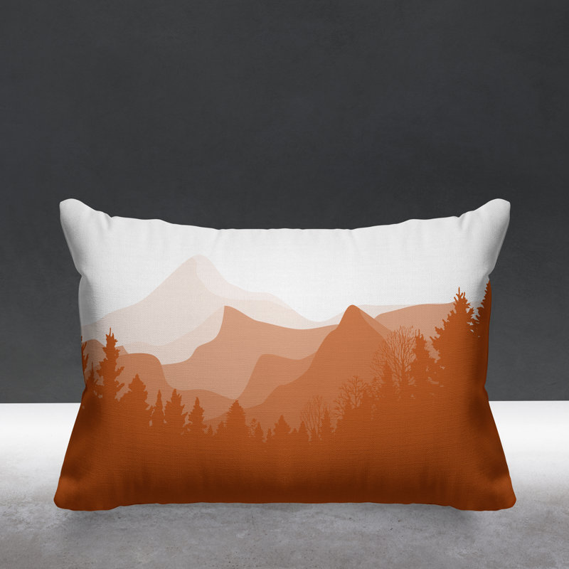Coussin intérieur / extérieur Andor, Orange