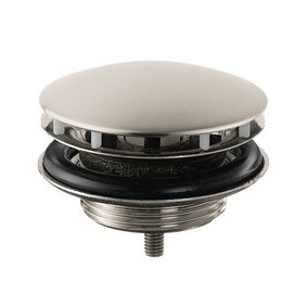 1.25" Pop-up Bathroom Sink Drain, Brushed Nickel
