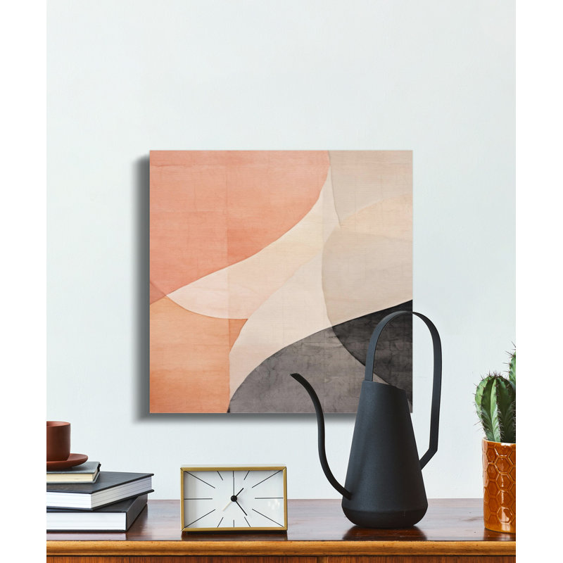 1 Piece Wrapped Canvas Wall Art Set, 25.4 cm H x 25.4 cm W