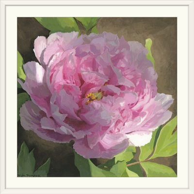 Pivoine rose «Peony II» par Megan Meagher, reproduction d'art