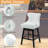 Angelicamae Unfinished Swivel 29'' Stool-69224523-118511458