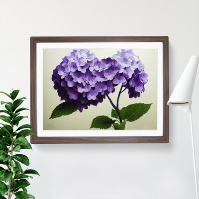 Hydrangea Flowers Vol.1 1 Piece Single Picture Frame Wall Art
