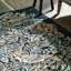 Wool Floral Area Rug-1740286625