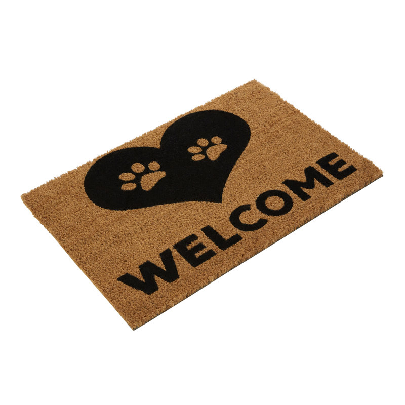 Euan Non-Slip Geometric Indoor Doormat