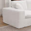 Canapé modulaire confortable avec repose-pieds Boucle