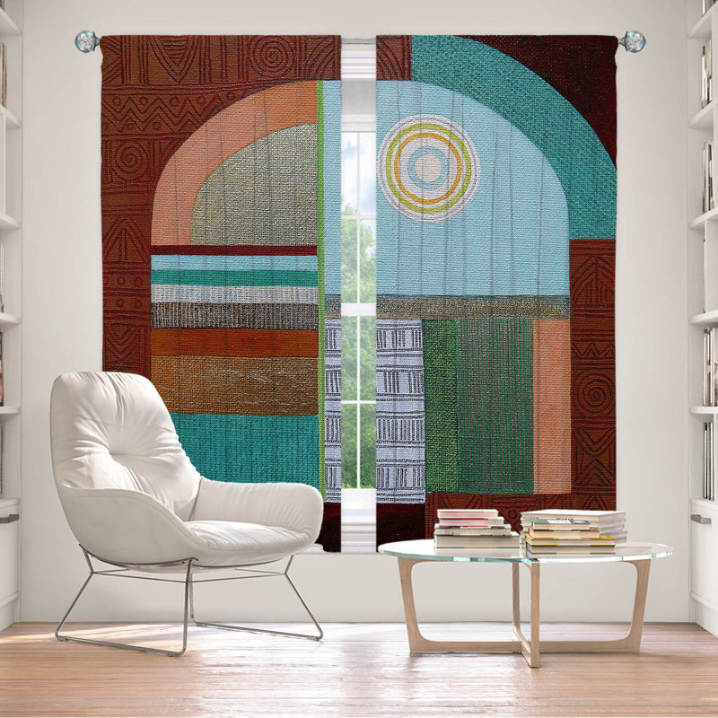 Fehrat Room Darkening Curtain Pair, 40" W x 82" L