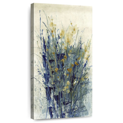 Avery sauvage indigo floral II