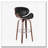 PU Faux Leather Swivel Height Bar Stools, wood Frame-1787444228