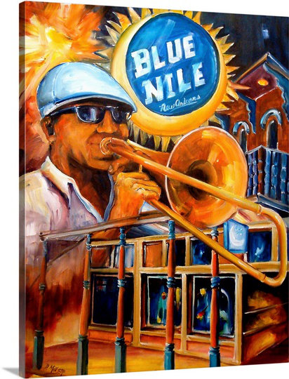 Dacian The Blue Nile' by Diane Millsap Painting Print on Canvas Charlton Home® 