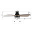 Ventilateur de plafond à 5 pales pour moteur à courant continu avec chaînes de traction, lumière DEL et garniture dorée-87704688