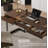 Minimalist Walnut Solid Wood Office Desk-110509488