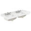 Beckett 48" Freestanding Double Bathroom Vanity with Quartz Top-1170262775-1170262774-1170262773