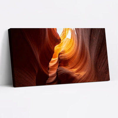 «Antelope Canyon Landscape», ensemble de 1 reproduction d'art sur toile tendue