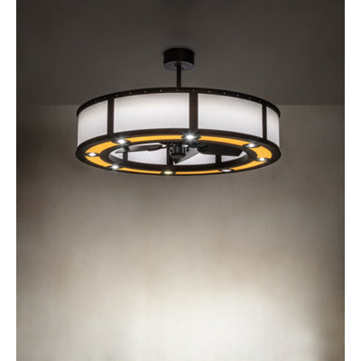 Damiyan 30'' Ceiling Fan with LED Lights
