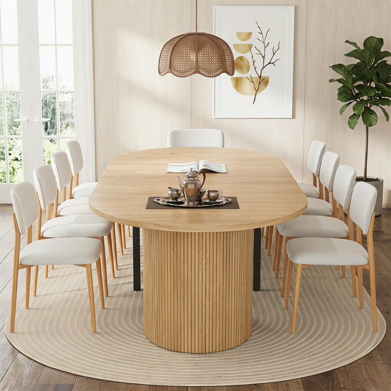 Extendable Dining Table, Natural