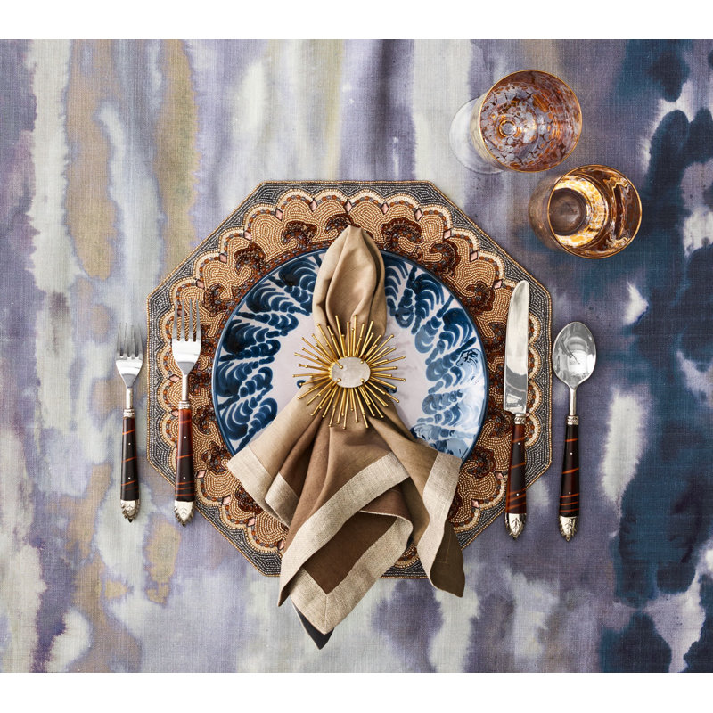 Flare Napkin Ring, Gold