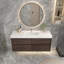 58.6'' Single Bathroom Vanity with Plastic Top-1772889989