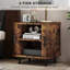 48cm W Engineered Wood Bedside Table