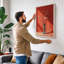 Shadow and Light Minimalist 1 Piece Wrapped Canvas Wall Art-729220516-729220522