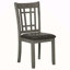 Dossier des chaises