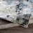 Cosey Abstract Navy/Gray Area Rug-813036228
