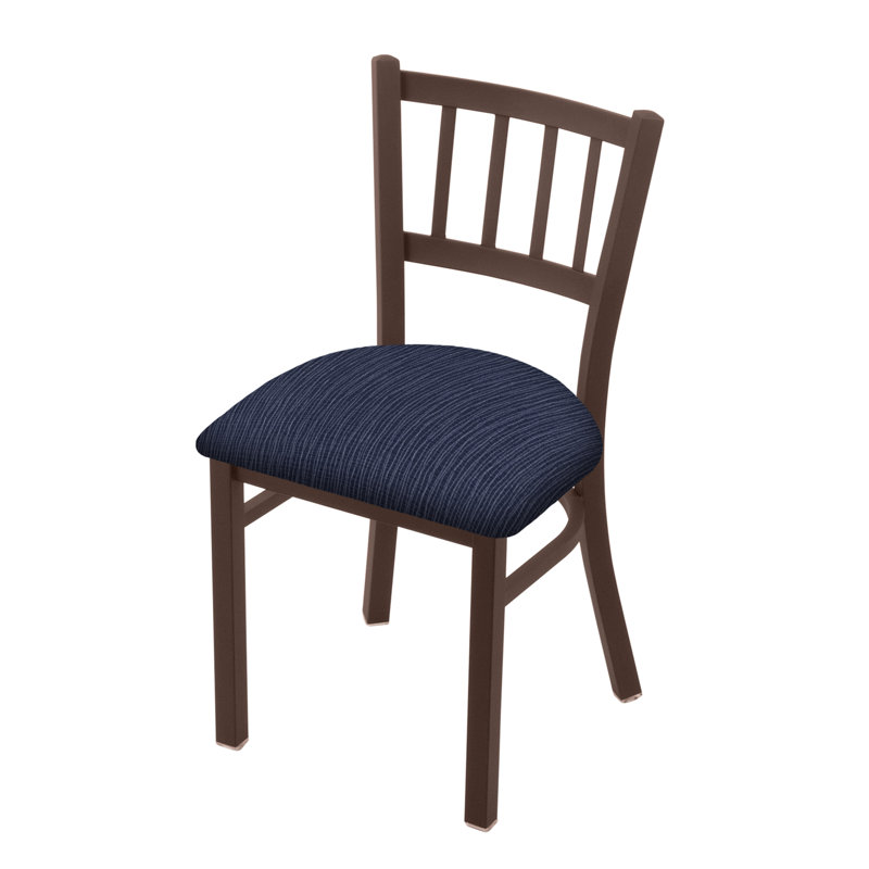 Chaise Contessa 610, Bronze, Ancrage graphique en tissu