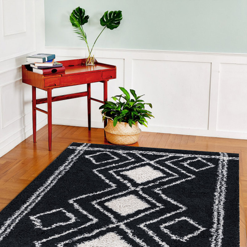 Geometric Area Rug, Rectangle 120 x 170cm