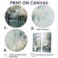 «Minimal River Forest», impression sur toile traditionnelle - 2 panneaux-32593464-32593469-32593471