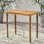 Table de bar d'extérieur en bois, finition, largeur de 25 pouces, table en bois résistante aux intempéries, lisse et rectangulaire, meubles, profondeur de 44 pouces, facile d'entretien