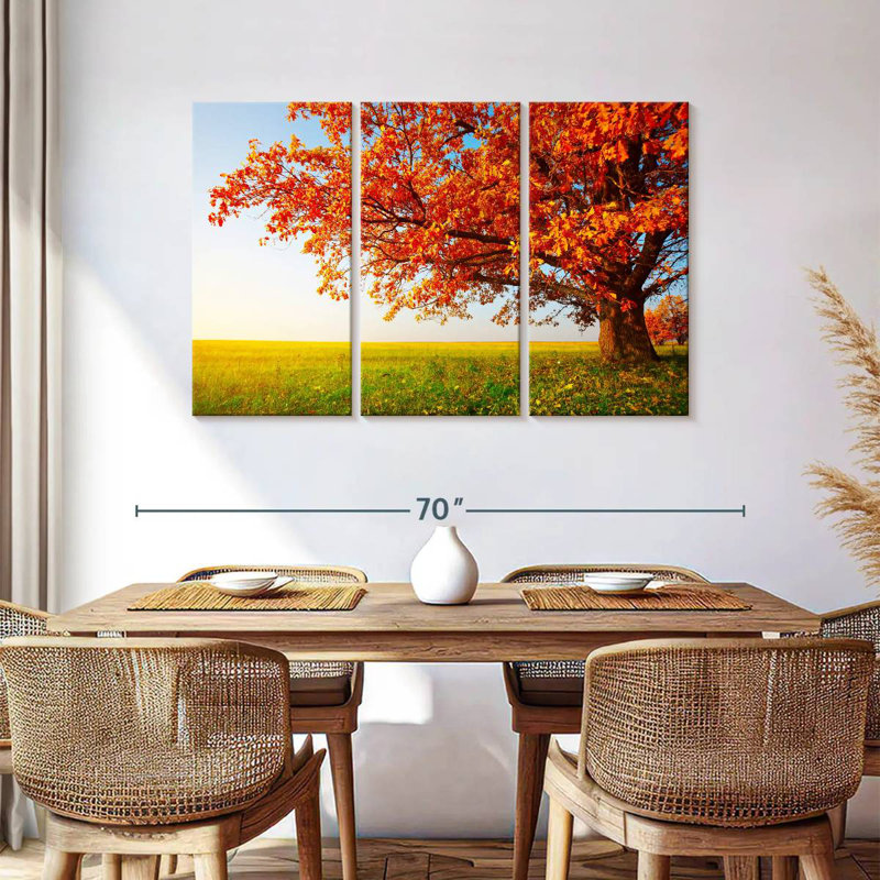 Harnek Autumn Oak Tree, 36" H x 57" W