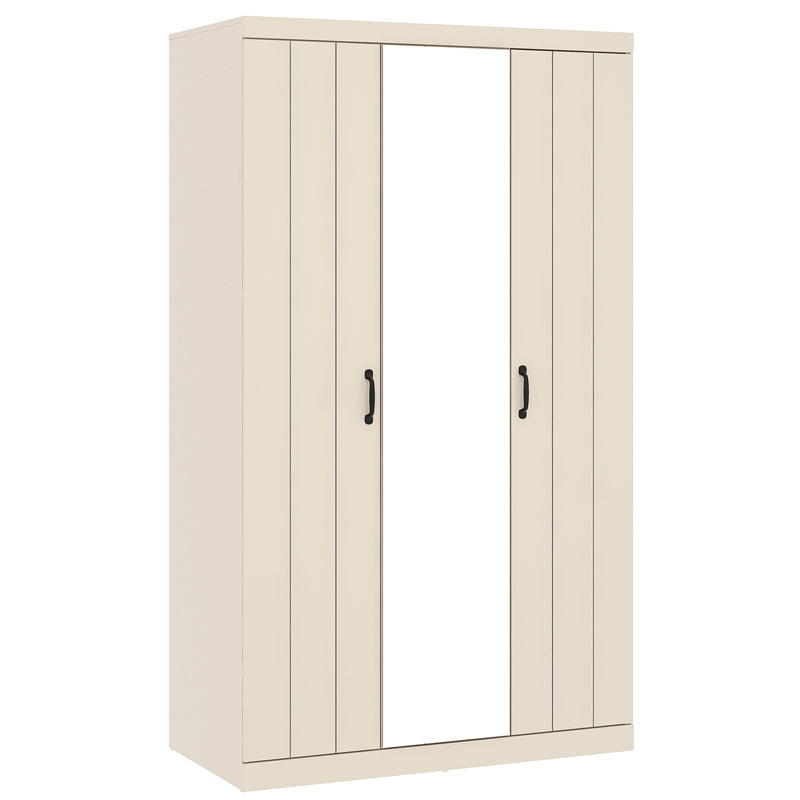Allington Allington 3 Door Manufactured Wood Wardrobe, Natural