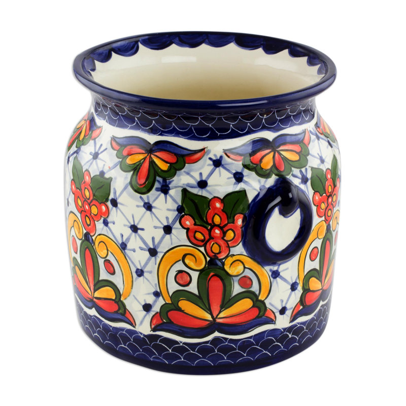 Pot à fleurs en céramique Olivari