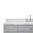 Abbate 60" Single Bathroom Vanity with Carrara White Marble Top-121645826-85364018