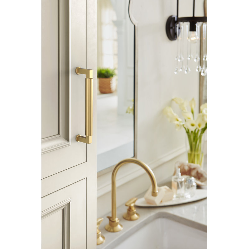 Poignée d'armoire bronze champagne 5-1 / 16 po (128 mm) Balon, 5 1/16", Bronze champagne