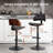 Swivel and  Adjustable Height Bar Stool with Footrest-341806897-340149718