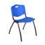 Plateau de table Kee, 4 chaises empilables-1528929530-1528929523-1562182173